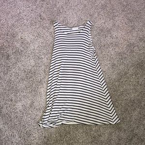 Striped tank dress